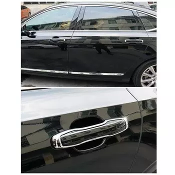 Хромированная отделка для Volvo XC60 XC90 S90 V90 2018 2019 2020, хромированная наружная дверная ручка, крышка, литье, отделка