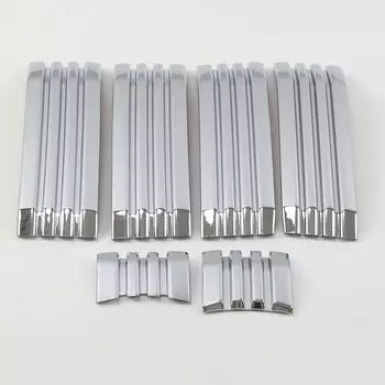 Хромированная передняя решетка для Toyota Land Cruiser Prado 150 2014 2015 2016 2017 2018 2019 2020 ABS, аксессуары для тюнинга автомобилей