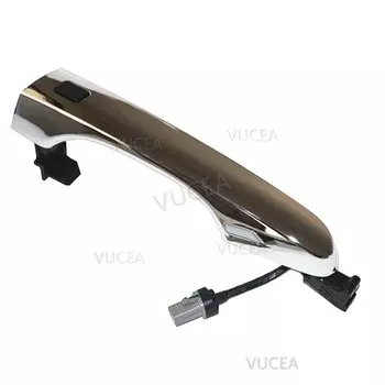 Хромированная ручка для входной двери без ключа с кнопкой для Hyundai CRETA 2015 2016 2017 2018 82651M0700 82661M0700