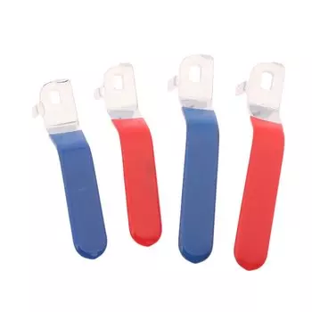 Хромированная ручка клапана ZLinKJ синяя для шарового клапана DN20