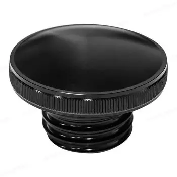 Хромированная вентилируемая крышка бензобака, гладкая для Harley Sportster 883 XL Dyna Softail 96-23