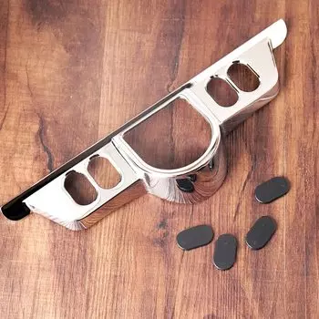 Хромированная внутренняя панель переключателя обтекателя и вставки подходят для Harley 1996-2013 туристические модели флэш/т FLHX