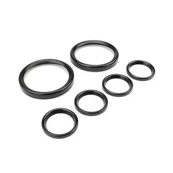 Хромированное кольцо накладки спидометра мотоцикла, комплект чехлов для датчика прибора для Harley Electra Street Glide Tour Glide 1996-2013