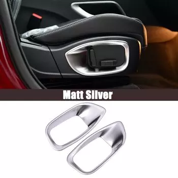 Хромированные автомобильные аксессуары для Jaguar XE X760 XF/XFL X260 F-Pace f pace X761 ABS, кнопки регулировки сиденья, рамка, отделка, декоративный чехол