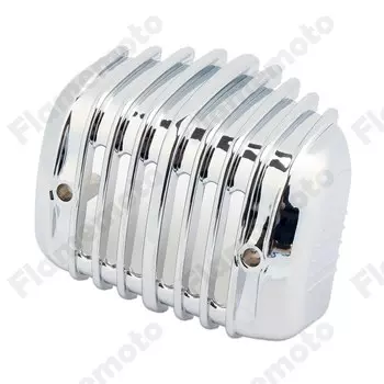 Хромированные крышки регулятора напряжения для Harley Heritage Softail Cross Bones FatBoy break Classic FLSTC 2001-2017 запчасти для мотоцикла