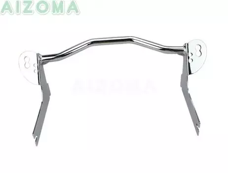 Хромированные мотоциклетные Вспомогательные фары, передний держатель лампы Противотуманные фары, Монтажный кронштейн для Harley Road King 1994-2013 2012