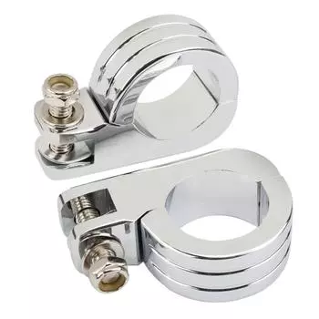 Хромированные подножки для мотоциклов, подножки для шоссе, подножки 32, 38 мм, защита двигателя, подножки для Harley Touring RoadKing Sportster 883 Softail Dyna