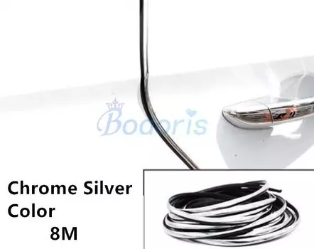 Хромированные защитные края двери для Toyota Land Cruiser 200 Prado FJ 100 120 150