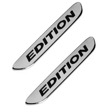 Хромированный автомобильный Стайлинг AMG Edition, эмблема, наклейка с логотипом для Mercedes Benz W176 W177 A Class A200 A250 W246 W117 C180 C200 C250