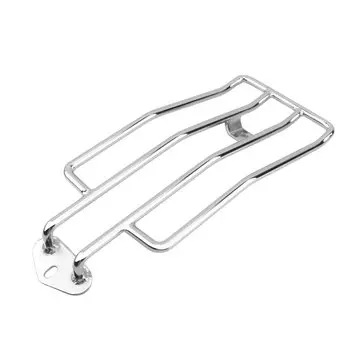 Хромированный багажный стеллаж для мотоцикла, поддерживает полку, заднее соло сиденье для Harley Sportster Iron XL883 XL1200 X48, родстер под заказ