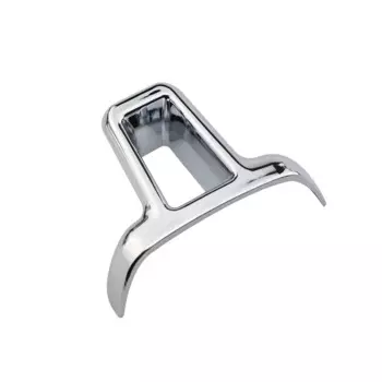 Хромированный чехол на руль из АБС-пластика, чехол-Наклейка для Volkswagen VW GOLF 6 MK6 POLO JETTA MK5 MK6 Bora, аксессуары для автомобильного стайлинга и отделки