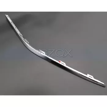 Хромированный передний бампер CAPQX, яркая полоса для заднего бампера VW Phaeton 2011-2015, яркая полоса, Декоративная полоса для бампера