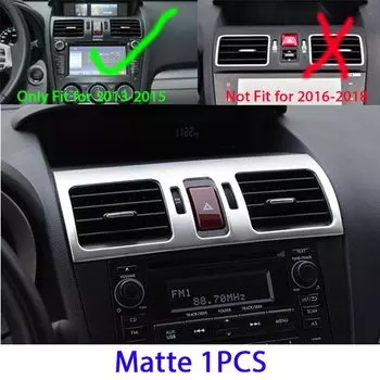 Хромированный переключатель из АБС-пластика для Subaru Forester 2013, 2014, 2016, 2015, 2017, 2018