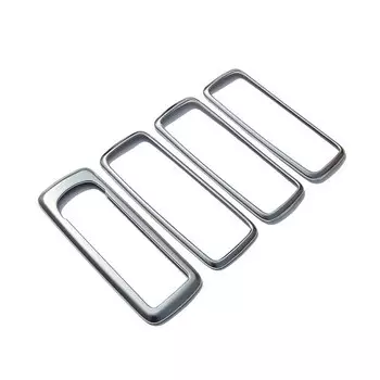 Хромированный переключатель на дверь и окно автомобиля, кнопка подъема, крышка, отделка рамы для Land Rover Discovery 4 LR4 Range Rover Sport L320, аксессуары