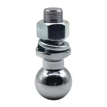 Хромированный Сцепной кронштейн, буксировочный шарик 50 мм, диаметр хвостовика 6000 фунтов, муфта, детали прицепа, аксессуары для автофургона