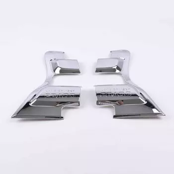 Хромированный задний фонарь ABS для Toyota Land Cruiser Prado 150, 2014, 2015, 2016, 2017, аксессуары