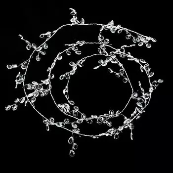 Хрустальная гирлянда из акриловых бусин 100/120/150 см