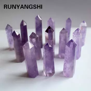 Хрустальная колонна аметист Runyangshi