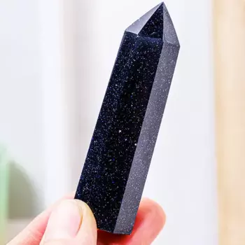 Хрустальная палочка из синего песчаника AierCrystal