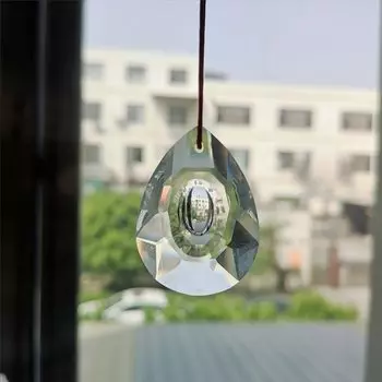 Хрустальная призма-ловец солнца drop crystal 38 мм