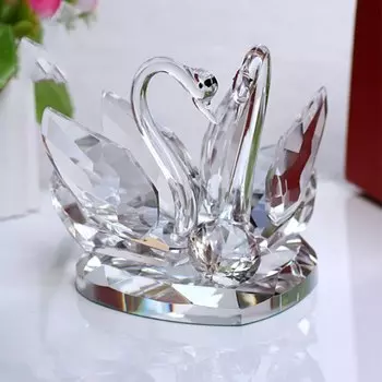 Хрустальная статуэтка лебедь LUOSB