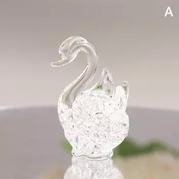 Хрустальная статуэтка лебедя