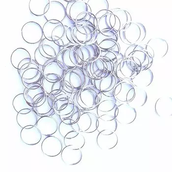 Хрустальные кольца для люстры из нержавеющей стали 100 шт.