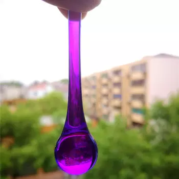 Хрустальные подвески для люстры TZ, темно-фиолетовые, 20 шт.