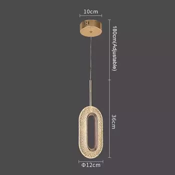 Хрустальные подвесные светильники YUGUUK LED