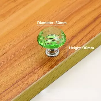 Хрустальные ручки для шкафов 30 мм