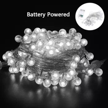 Хрустальные светодиодные гирлянды HEGEHE 3м, 6м, 11м