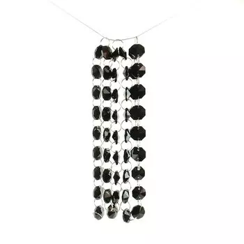 Хрустальные восьмиугольные бусины 1 м