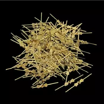 Хрустальные застежки-бабочки 33 мм drop crystal