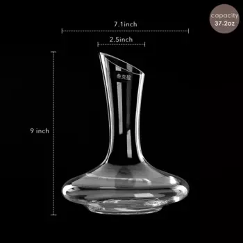 Хрустальный декантер для вина OK HOLIDAY 1100 мл