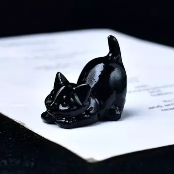 Хрустальный кот WORRY STONE