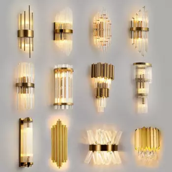 Настенный светильник ZISIZ хрустальный