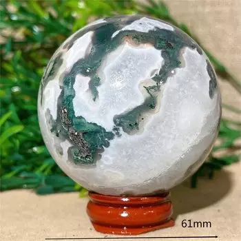 Хрустальный шар из мохового агата DriB