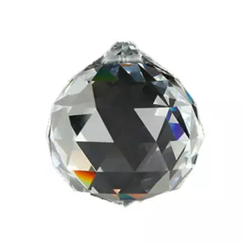 Хрустальный шар-призма 20 мм Crystal lighting ball octagonal pendant