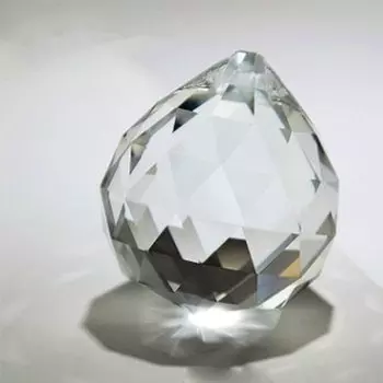 Хрустальный шар-призма hbl