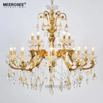 Хрустальный внутреннее освещение, люстры большой подвесной светильник для фойе, современный подвесной светильник Lamparas de techo, 15 подставок