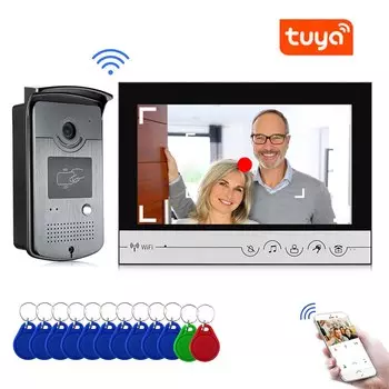 HSmart HD 9-дюймовый видеодомофон с RFID