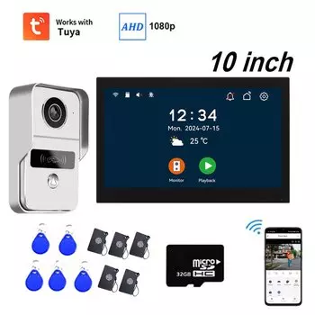 HSmartcam 2-проводной видеодомофон 7 дюймов 1080P