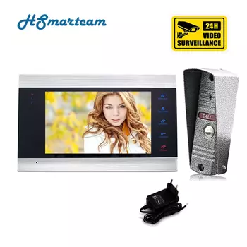 HSmartcam 7-дюймовый проводной видеодомофон