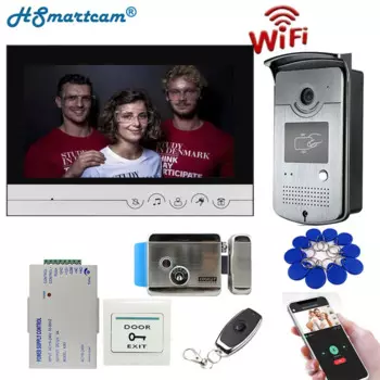 HSmartcam 9-дюймовый WiFi видеодомофон