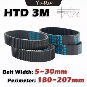 Резиновый приводной ремень HTD 3M