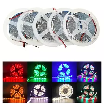 HTHwish Светодиодная лента 12В тёплый белый 60LED 5м