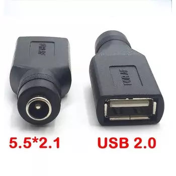 HTHwish USB Преобразователь питания DC 5,5*2,1 мм