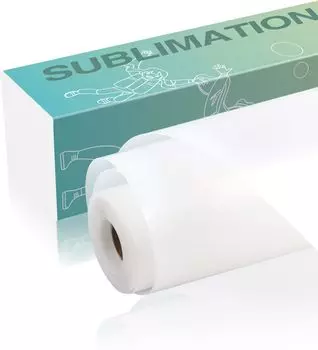 HTVRONT Матовый Сублимационный Винил для Хлопковой Ткани 12"x20FT