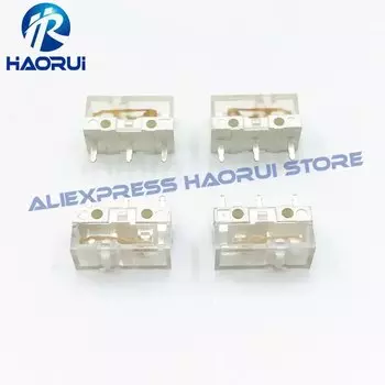 HUANO V2 прозрачные белые микропереключатели для игровой мыши 80 млн. кликов