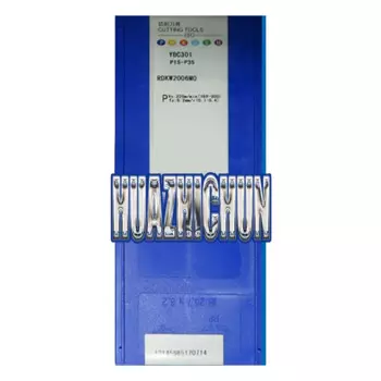 HUAZHICHUN YBM351 YBC301 YBC302 YBG205 RDKW2006MO Токарный станок Твердосплавный фрезерный инструмент по дереву Токарные инструменты Фрезерные вставки